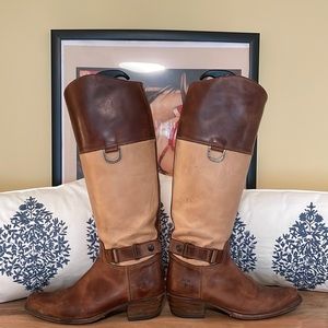 ⭐️ FABULOUS ⭐️ Vintage Frye Boots 7.5 (see note on size)